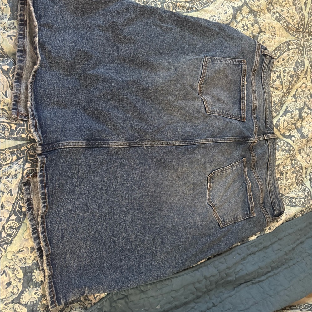 Joe Fresh Blue Denim Skirt - Picture 2 of 3